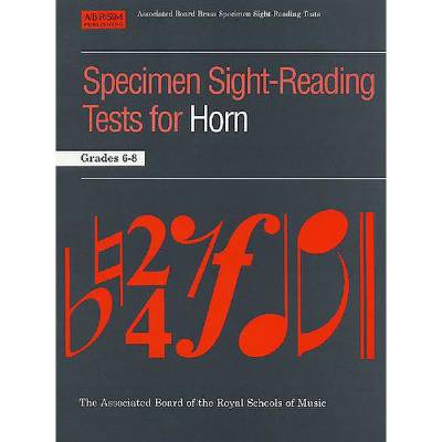 Specimen sight reading tests 6-8